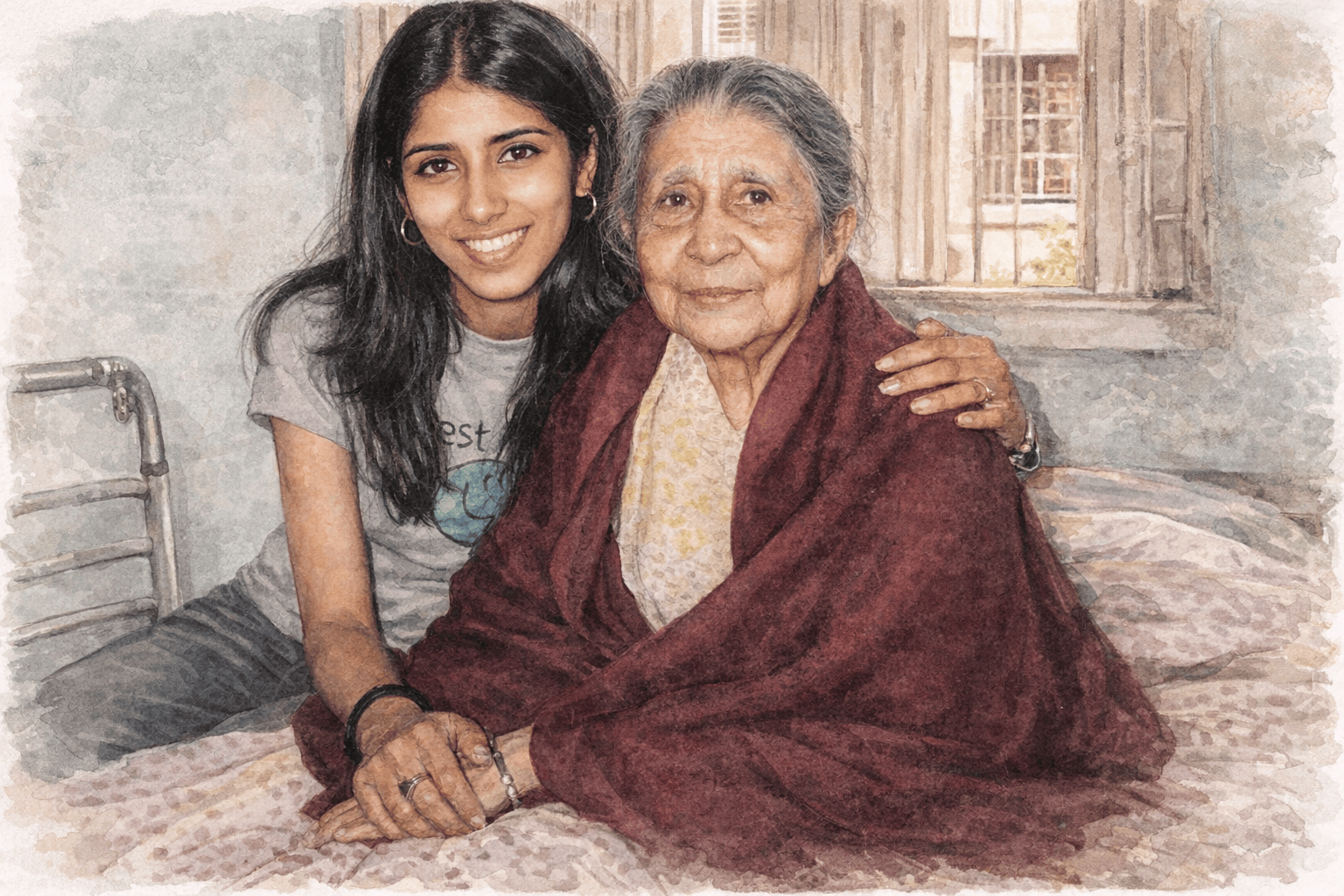 Musings About Grandmother, India
