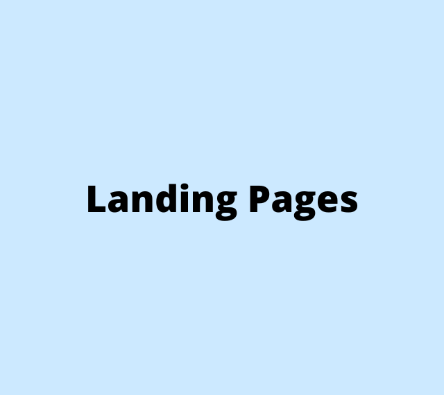 Landing Pages