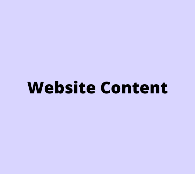 Website Content