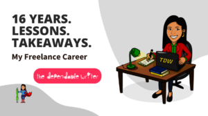 16 Writing Years. 16 Life Lessons