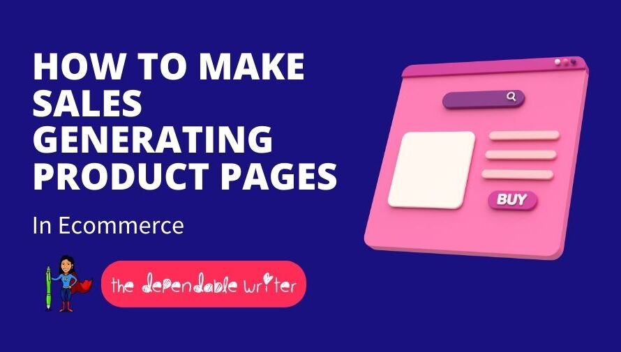 Effective ecommerce product pages