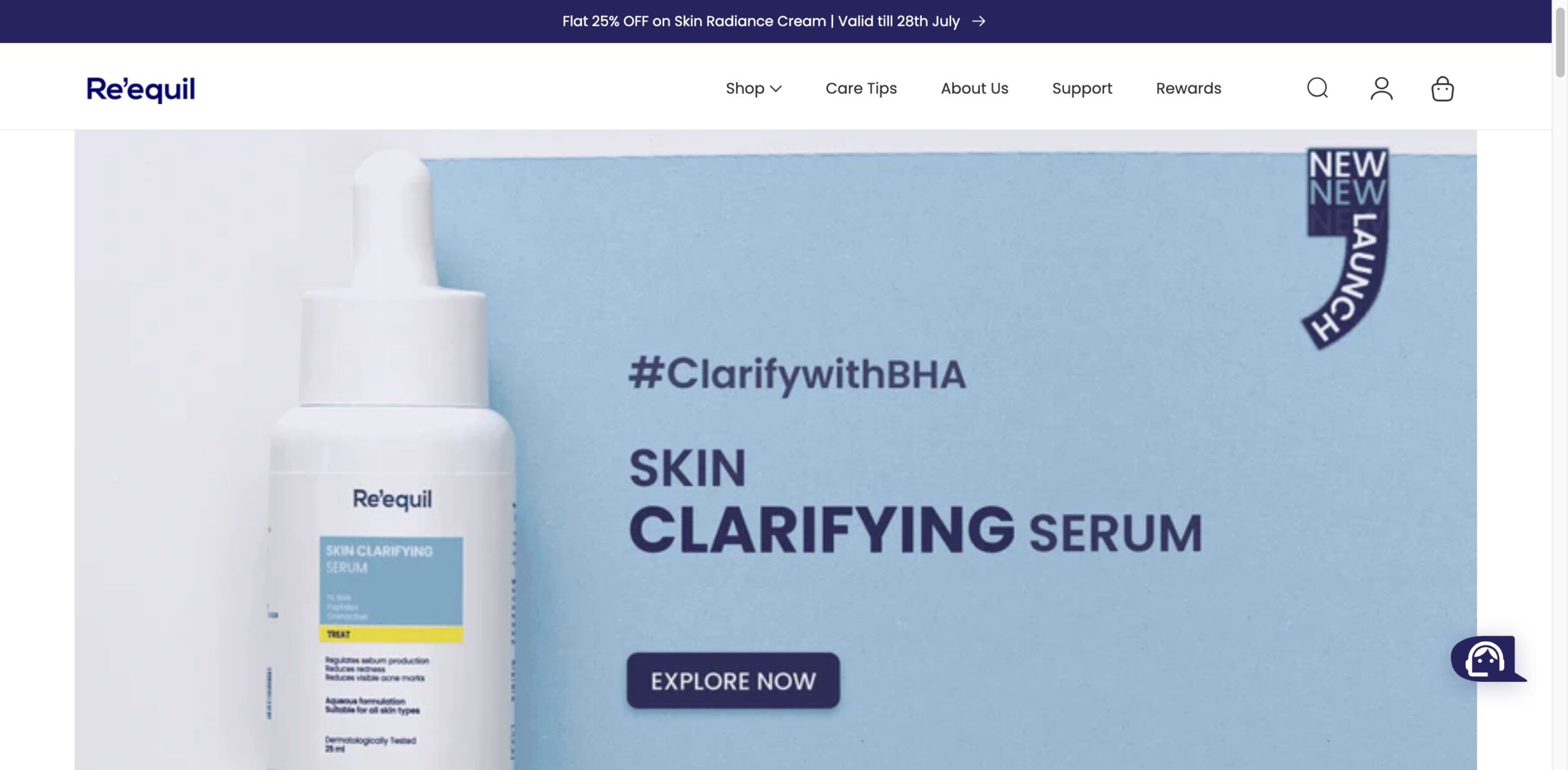 Re'equil Skincare - Founder's Book