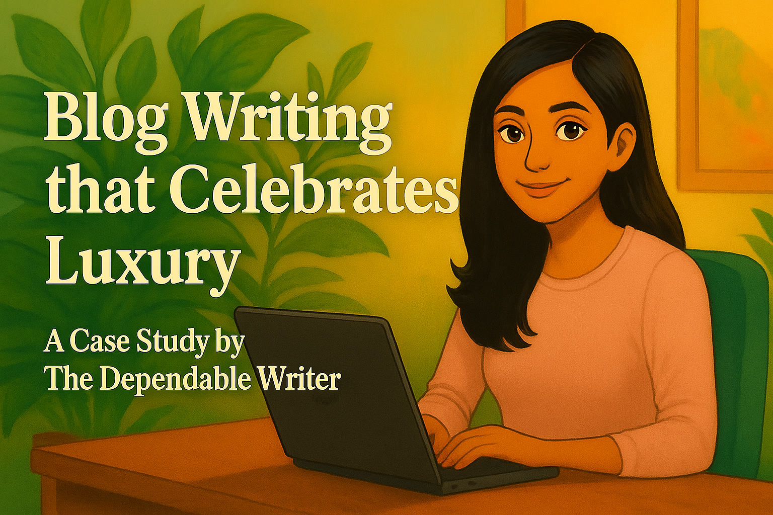 The Dependable Writer Writing a Case Study about SEO Blog Writing