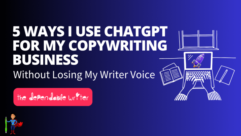 How I Use ChatGPT for my copywriting business as a Copywriter