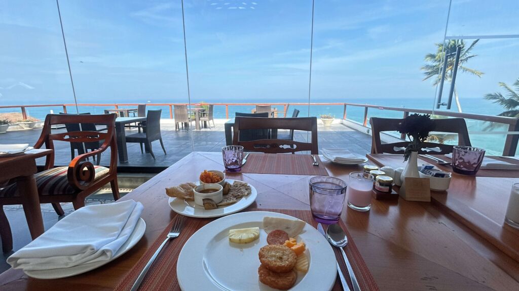 Breakfast with a view
