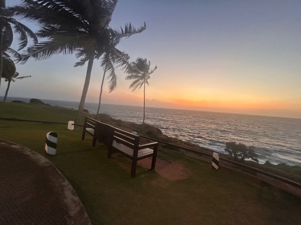 Views of the Arabian Sea from the Cliff @ The Leela Kovalam