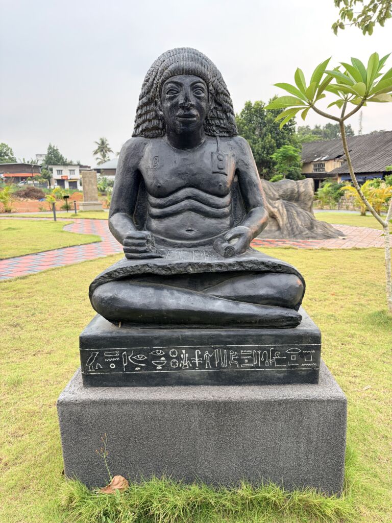 Aksharam Museum Egyptian Scribe 