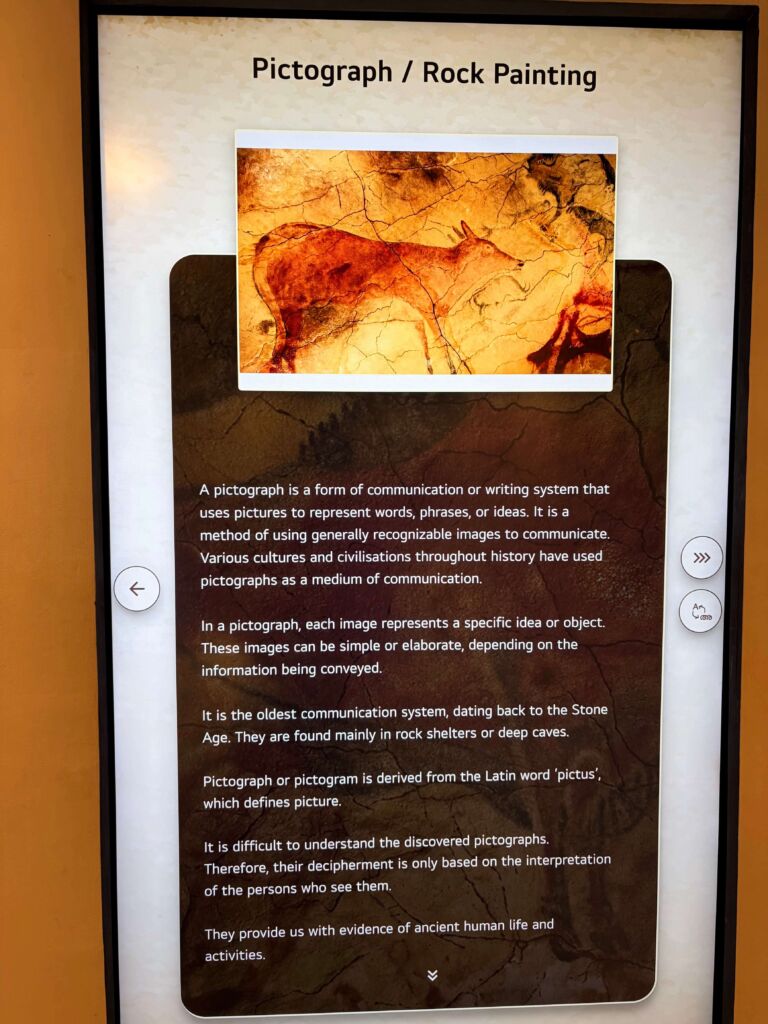 Pictographic Rock Painting