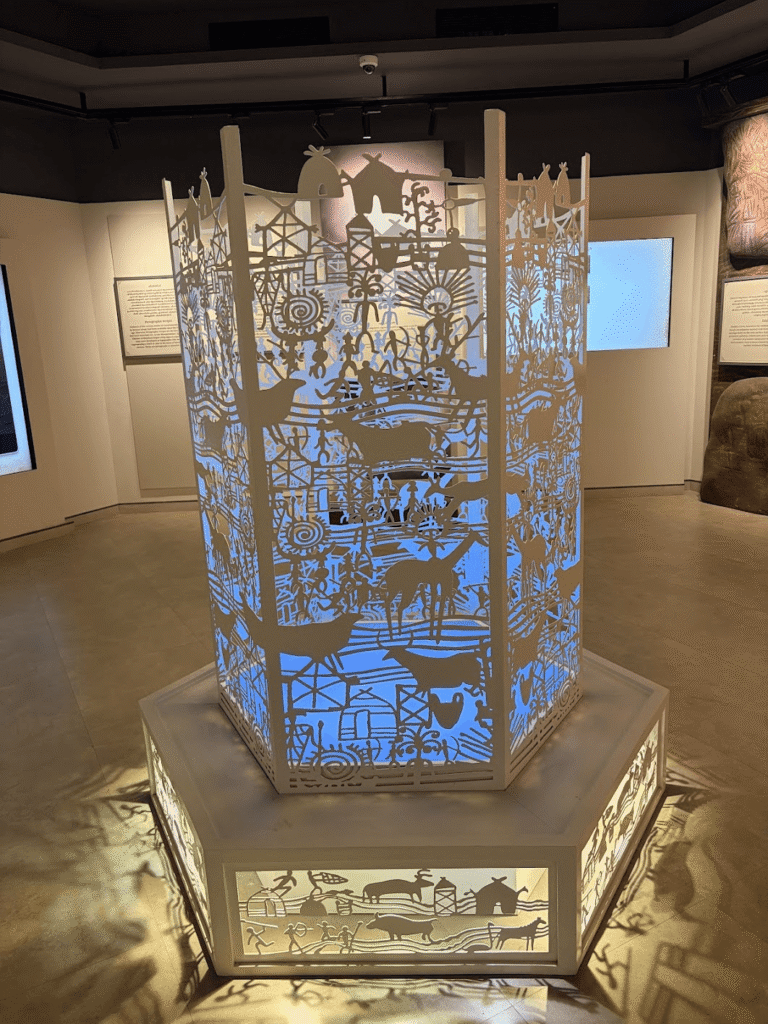 symbolic art installation 